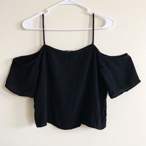 Off the Shoulder Crop Tank